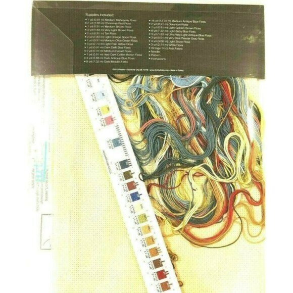 Cross Stitch Kit Artiste OLD RUGGED CROSS Kooler Design Studios Faith Sealed - Picture 2 of 4